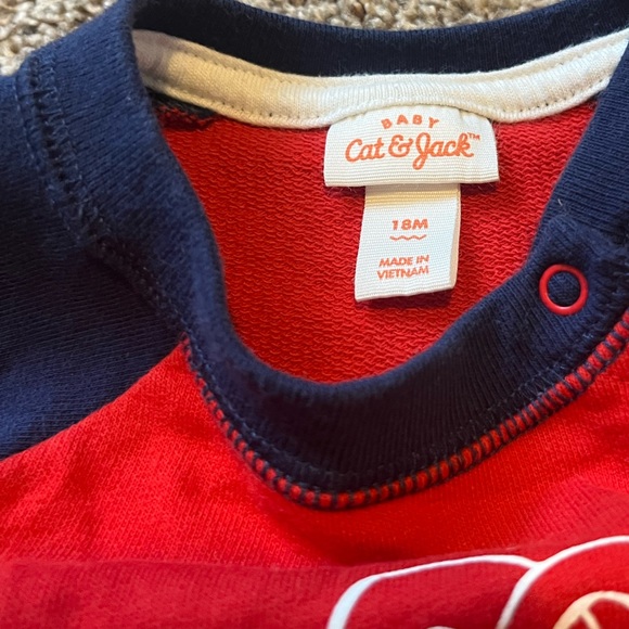 Cat & Jack Baby Love-A-Saurus Dinosaur Shirt - Picture 3 of 3